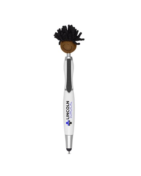 MopToppers Multicultural Screen Cleaner With Stylus Pen Alphabroder