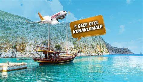 Ankara Çıkışlı Uçaklı Rüya Gibi Ege Akdeniz Antalya Kaş Fethiye