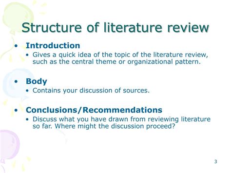 Ppt Writing And Presenting Literature Review Powerpoint Presentation Id 6870324