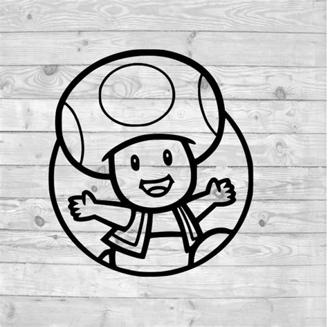 Toad Svg Instant Download Svg Png Dxf Cricut Cameo Silhouette