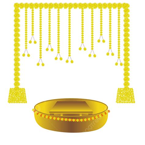 marigold wedding decoration toran  haldi  mehndi event