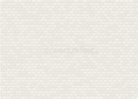 White Brick Wall Texture Illustration