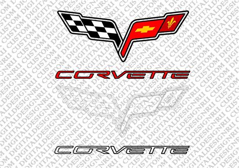 Chevrolet Corvette C Chevrolet Corvette Corvette Vector Logo