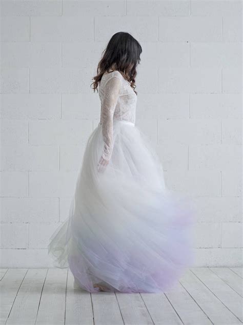 18 Beautiful Ombre Wedding Dresses ~ Kiss The Bride Magazine