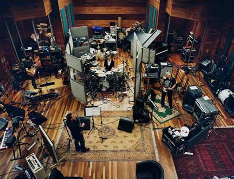 Olympic Studios, London, 2008. U2 are the final artists in Studio 1 ...