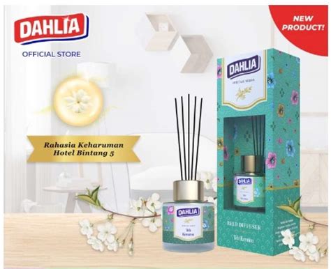 Jual Dahlia Reed Diffuser Teh Keraton Alat Dan Refill Aroma Therapy