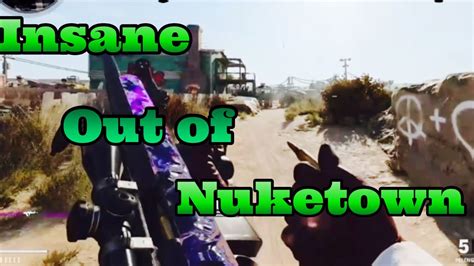 How To Get Out Of NUKETOWN Out Of Map Glitch Nuketown COLD WAR YouTube