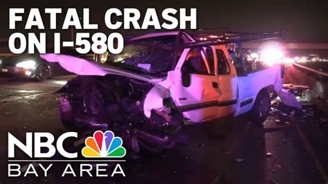 Wrong Way Fatal Crash Shuts Down Lanes Of Westbound I 580 In Oakland Youtube