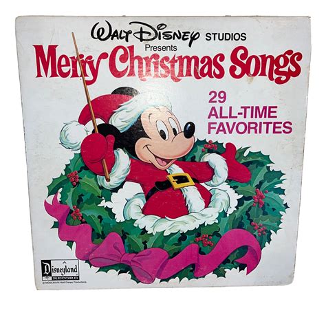 Mavin | Walt Disney Studios Merry Christmas Songs Double LP V1 8105 ...