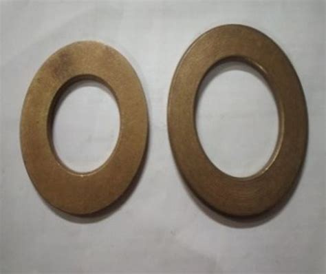 Golden Round Polished Mild Steel Sintered Bronze Washer For Industrial