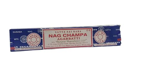 incenso de massala nag champa Hannamoon Artigos Indianos Decoração