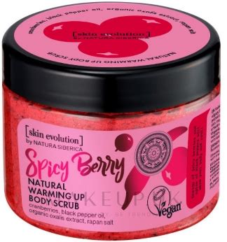 Natura Siberica Skin Evolution Warming Body Scrub Spicy Berry