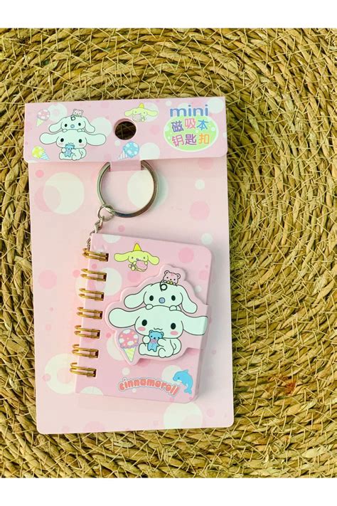 Meyra Accessories sanrio kawaii minik cep boy anahtarlık defter