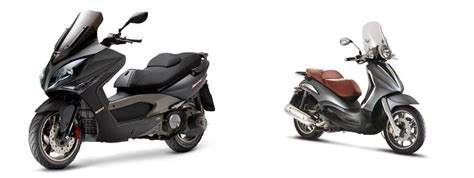 Motorrad Vergleich Kymco Xciting I Evo Abs Vs Piaggio Beverly