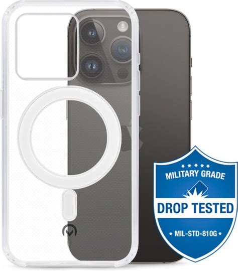 Mobilize Naked Protection Hoesje Met Magsafe Voor Apple IPhone Pro Transparant Bol
