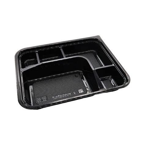 Factory Wholesale Stackable Black Base Clear Lids Plastic Disposable