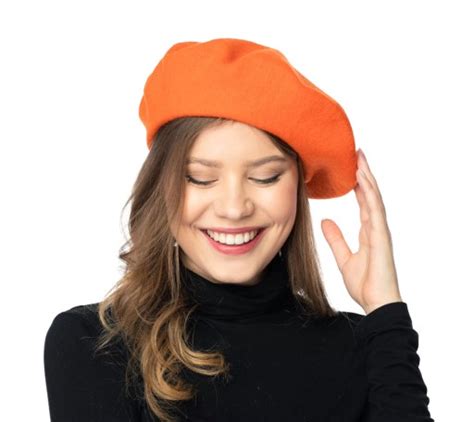 Beret Damski Francuski We Niany Z Antenk Premium Allegro Pl