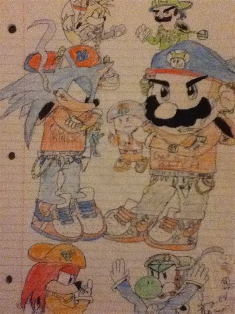 Gangster Mario Bros. by Luigi64thegr8 on DeviantArt