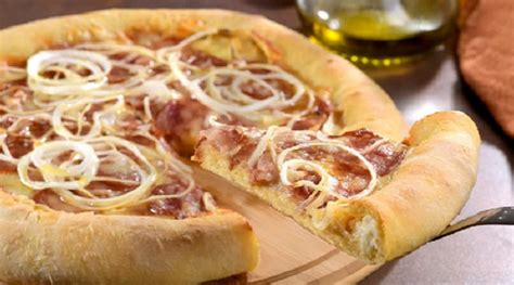 Receita Deliciosa De Pizza Caseira Borda Recheada APPNEWS