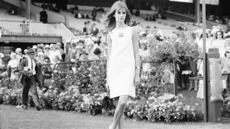 From The Archives 1965 Shrimptons Derby Day Dress Sparks Fashion Furore