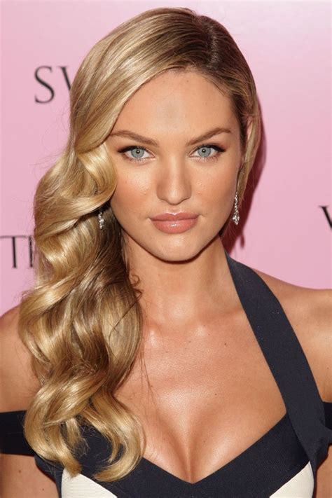 Candice Swanepoel Straight Hair