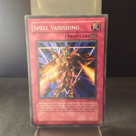 Spell Vanishing Dcr 101 Super Rare English Excellent Tcgx