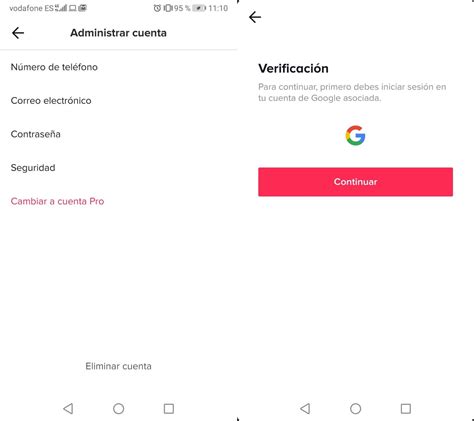 Cómo eliminar tu cuenta de Tik Tok Pasos a seguir para darse de baja