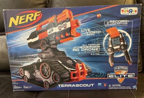 Nerf N Strike Elite Terrascout Rc Tank Drone B Factory Sealed