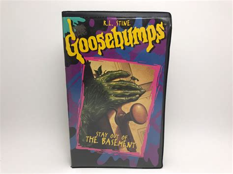 Goosebumps Vhs Video Stay Out Of The Basement S Tv Series Etsy