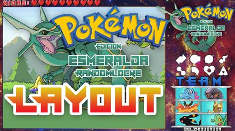 Layout Pokemon Esmeralda Randomlocke SpeedArt Descargable