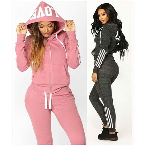 Stylish Cotton Love Tracksuits In 2020 Tracksuit Women Leisure Wear Tracksuit Set