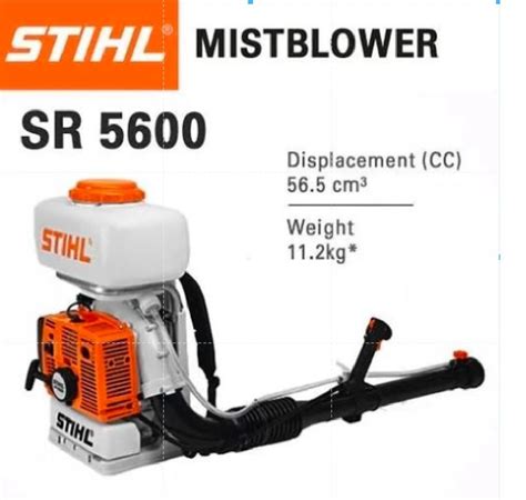 Stihl Sr 5600 Mist Blower At 19300 Mist Blower In Kannad ID