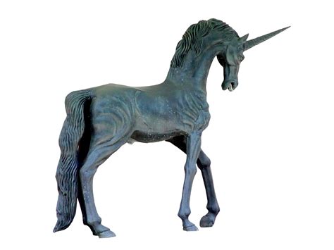Painting Of Unicorn Statue Free Stock Photo - Public Domain Pictures