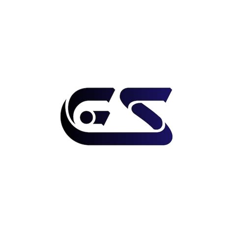 Logotipo Da Gs Vetor Premium