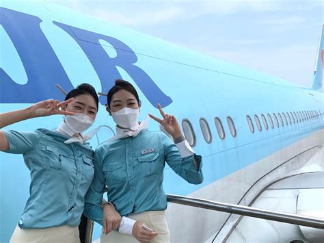 Korean Air Flight Attendant