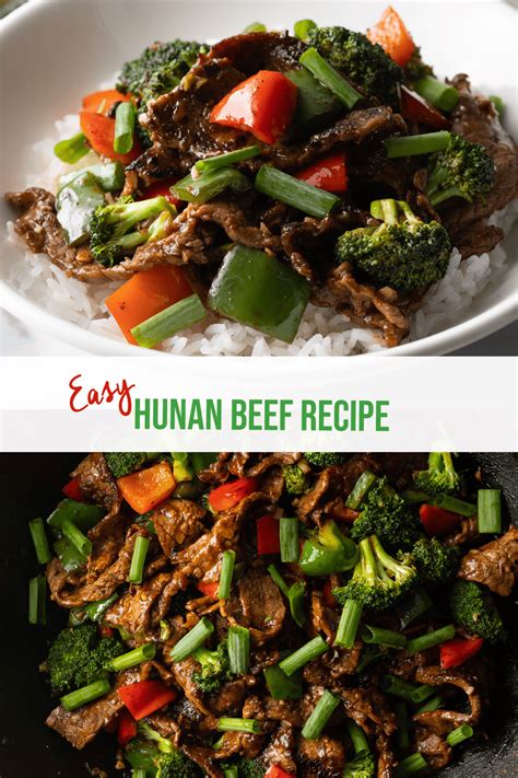 Easy Hunan Beef Recipe Video A Spicy Perspective