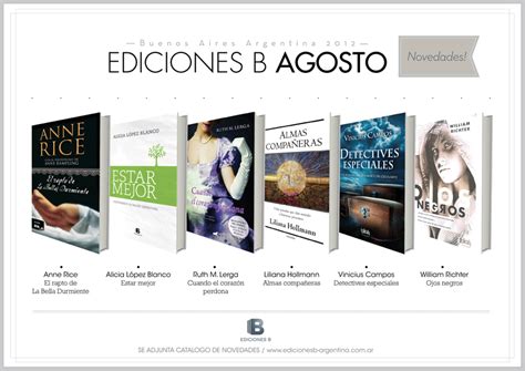 Libros Novedades De Ediciones B