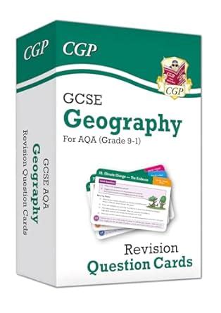 Grade Gcse Geography Aqa Revision Question Cards Cgp Books Cgp