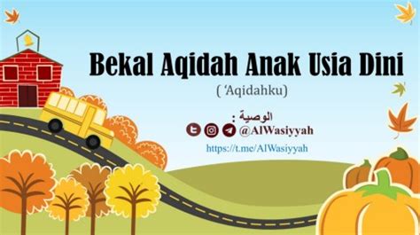 Bekal Aqidah Anak Usia Dini