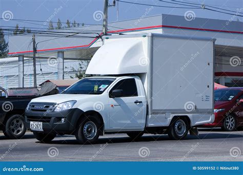 Refrigerated Container Mini Truck Editorial Photography - Image: 50599152