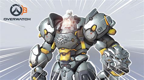 Reinhardt Is The Strongest Tank In The Overwatch Alpha Youtube