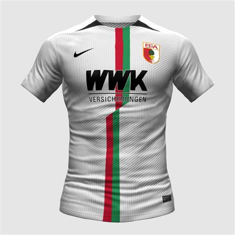 FC Augsburg Home Kit FIFA 23 Kit Creator Showcase