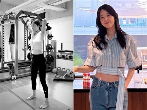 다이어트한 스타들 한지혜 출산 후 15kg 감량여리여리 몸매 유지 비결 있었네`매주 2번씩 운동` Zum 뉴스