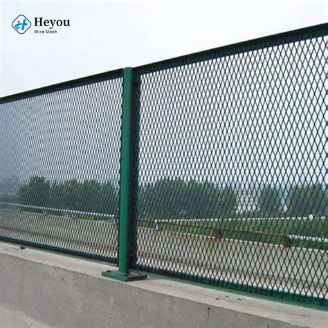 Industrial Expanded Metal Bridge Fencing For Safe Infrastructure