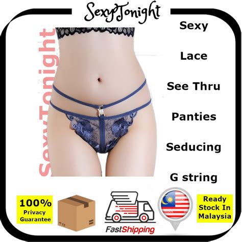 🔥ready Stock🔥 Sexy Panties Underwear Lady Women See G String Spender