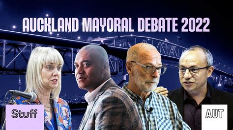 Auckland Mayoralty Debate Mayoral Candidates Face Off In Live Debate