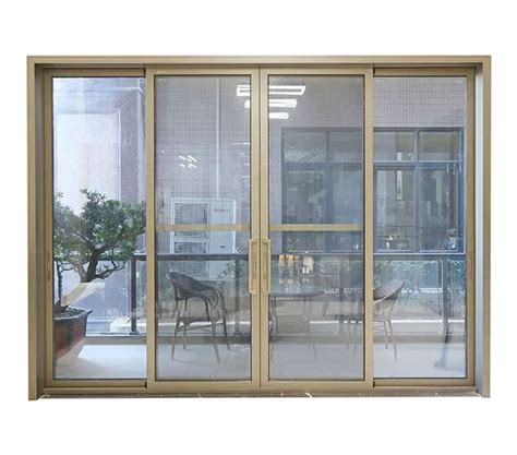 Beige Aluminium Sliding Floating Glass Door For Buildings Exterior At Rs 320 Sq Ft In Bengaluru