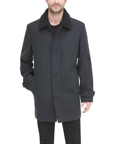 Gray Dkny Coats For Men Lyst