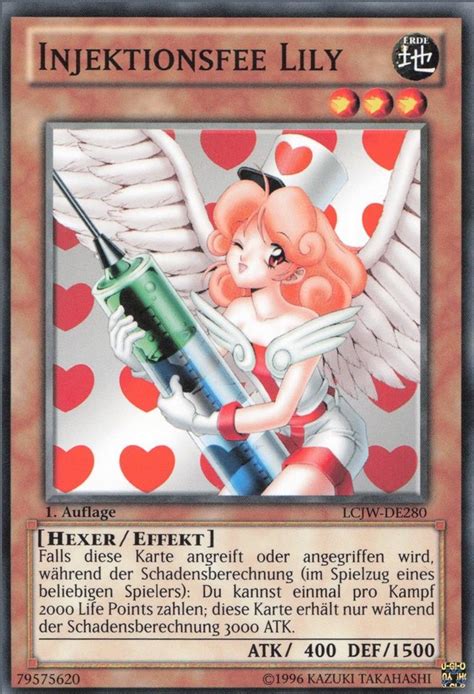 Recollectibles Sammelkarte Yugioh Karte Injektionsfee Lily Yu Gi Oh Karte Lcjw De280 Common