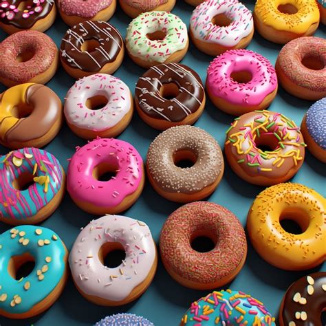 Donuts deliciosos gerados por ai Foto Grátis